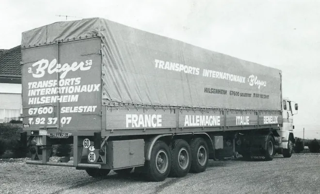 Historique de votre entreprise de transport international à Hilsenheim, Hilsenheim, Transports BLEGER